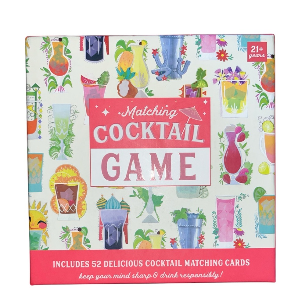 Eccolo Vibrant Cocktail Matching Game